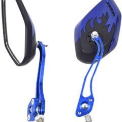 ファイヤーパターンで差を付ける！　スタイリッシュなカスタムミラーを紹介