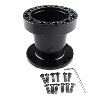 ステアリングボス　76㎜　ブラック