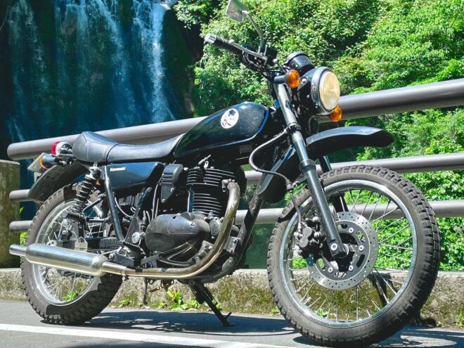 軽めの持ち物で日帰りツーリングのイメージ